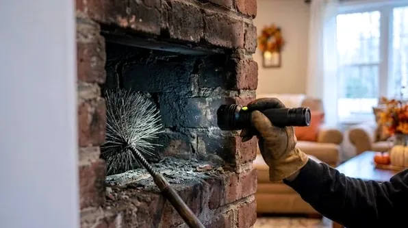 Fireplace inspection in Crestwood